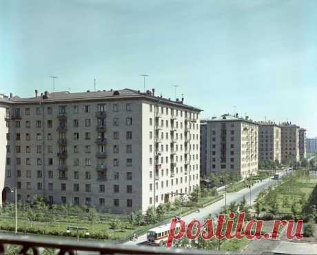 20vek.com: 1962. Москва. Новые жилые дома Октябрьского района