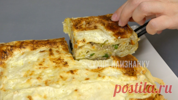 Пирог без теста, который можно готовить с любой начинкой :: HOTTOT