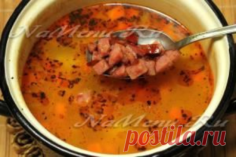 Рецепт картофельного супа с колбасками