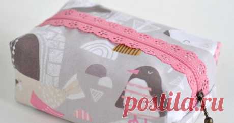 Boxy Zipper Pouch Sewing Tutorial Boxy Lace Zipper Pouch Sewing Tutorial