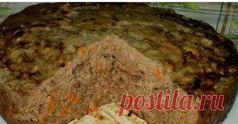 Печеночный пирог. Новый вкус, все просто в восторге Даже детки, которые отказываются есть печень, не откажутся от кусочка такого пирога.