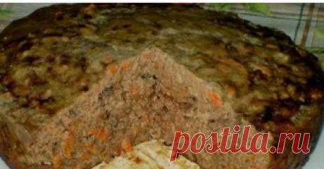 Печеночный пирог. Новый вкус, все просто в восторге Даже детки, которые отказываются есть печень, не откажутся от кусочка такого пирога.