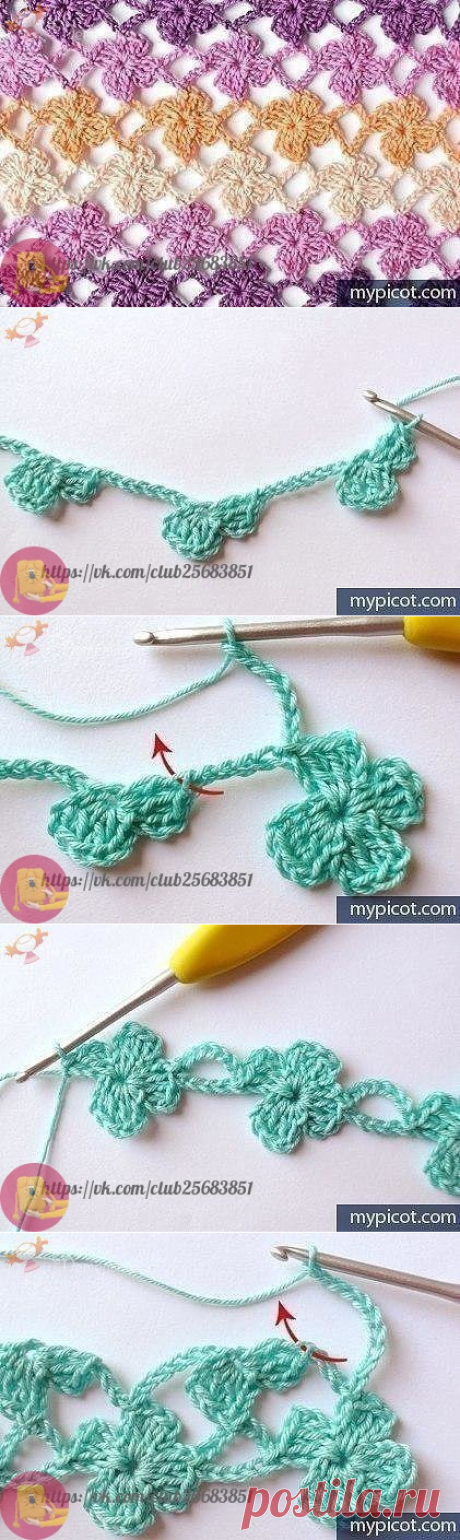 Безотрывное вязание — Сделай сам, идеи для творчества - DIY Ideas