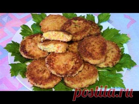 Невероятно вкусные котлеты из крабовых палочек! Крабовые биточки.