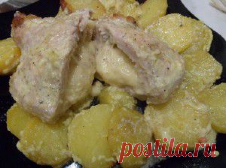 Свинина запеченная с сыром | Вкусный день