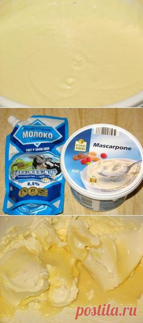 Крем из маскарпоне | Кулинарные рецепты. Вкусно и Просто!!!