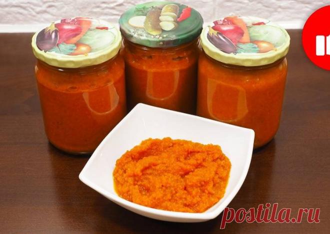 Домашняя кабачковая икра на зиму по рецепту мамы