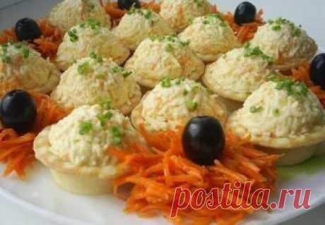 Тарталетки закусочные : 7 рецептов!