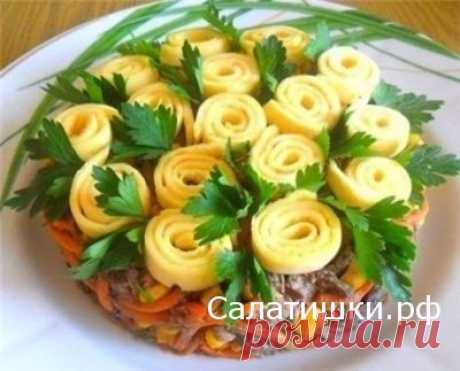 РЕЦЕПТ ВКУСНОГО САЛАТА С КУРИНОЙ ПЕЧЕНЬЮ , ГРИБАМИ И МОРКОВЬЮ ПО — КОРЕЙСКИ | Рецепты вкусных салатов