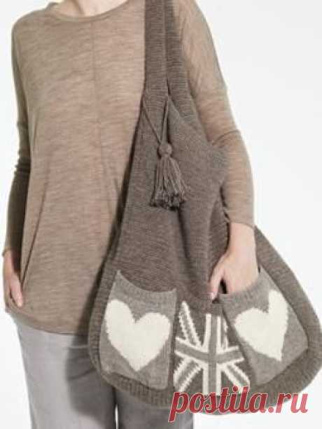 (594) Love this bag.... I want to knit this | Knit &amp; Crochet Bag