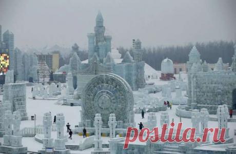 Ледяные скульптуры 2015