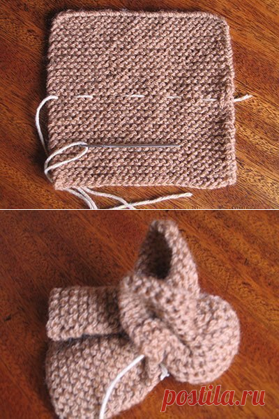 ЗАЯЦ ИЗ ВЯЗАНОГО КВАДРАТА - МК