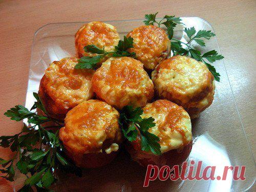 Помидоры, фаршированные курицей | Семья и дом