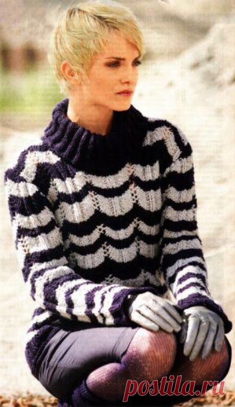 Вязание спицами - схемы, модели узоры бесплатно. Фото. » Страница 6