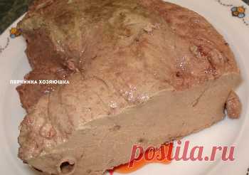 Домашняя печеночная колбаса со свиным языком - Перчинка Хозяюшка -