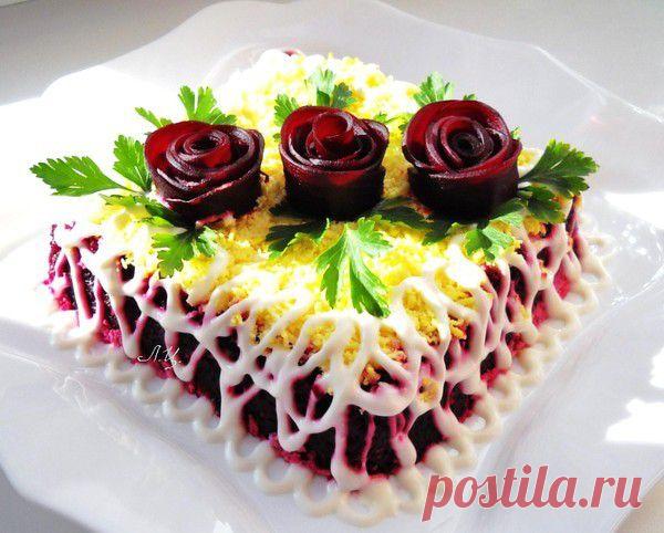 Салат "Бордо"