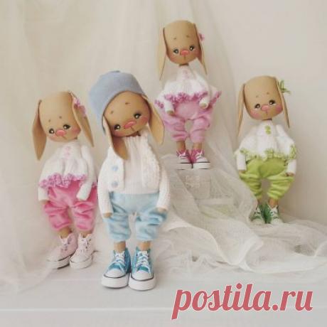 Игрушка ручной работы "Банни" - Кукольная мастерскаяКукольная мастерская