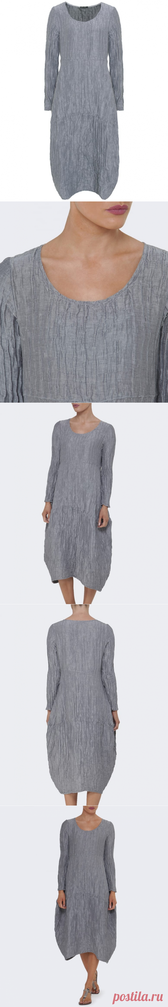 Grizas Fossil Long Sleeved Waffle Dress | Jules B