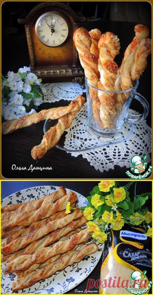 "Твисты" грушево-карамельные - кулинарный рецепт