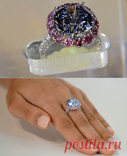 ИТАР-ТАСС Санкт-Петербург : Sotheby's выставляет на торги самый крупный в мире бриллиант