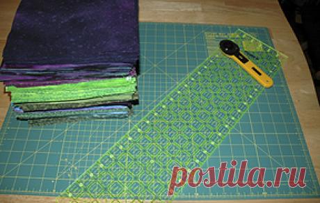 jen yu: flannel rag quilt