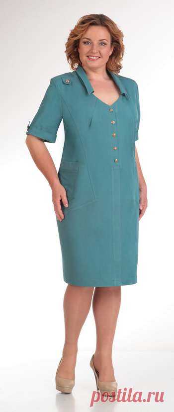 Платья для полных женщин белорусской компании Novella Sharm, весна-лето 2016