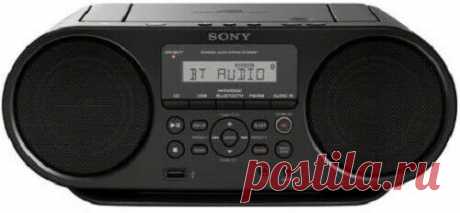 Переносной проигрыватель Sony ZS-RS60BT CD Boombox W/ Bluetooth, NFC, AM/FM, USB, Headphone/Line-in Jacks: купить с доставкой из США, цена 5 351 руб - (124458130002)