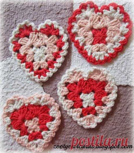 Zooty Owl's Crafty Blog: Granny Hearts