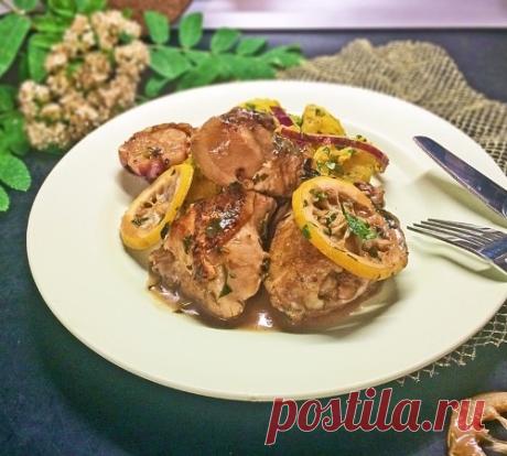 Лимонная курица