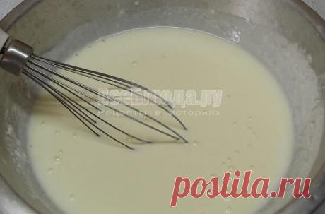 Пышные оладьи на кефире,густое тесто