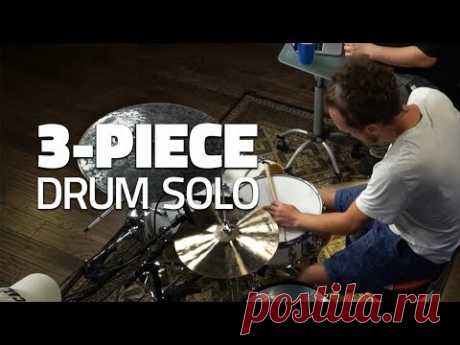 3-Piece Drum Solo - Drumeo