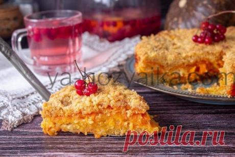 Насыпной тыквенный пирог тает во рту. Рецепт насыпного пирога с тыквой