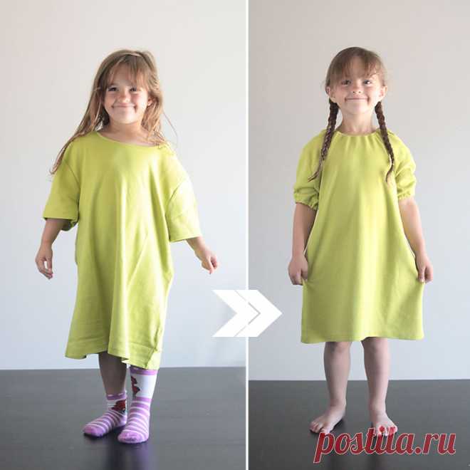 Легко DIY принцесса сорочка {Upcycled от тройника} - это всегда осень