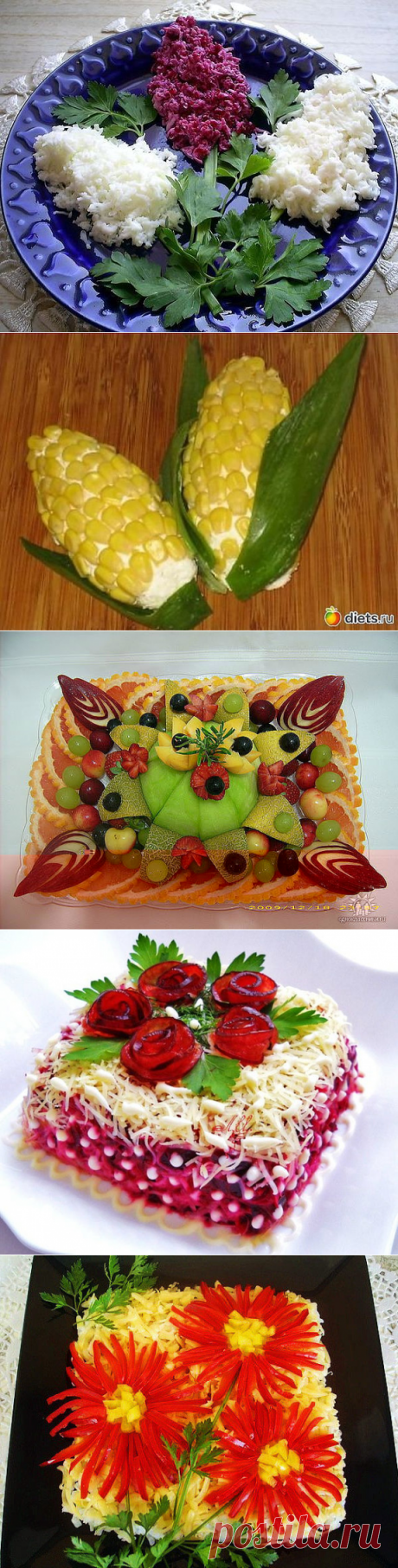Салаты - как произведение искусства! - Кулинария
