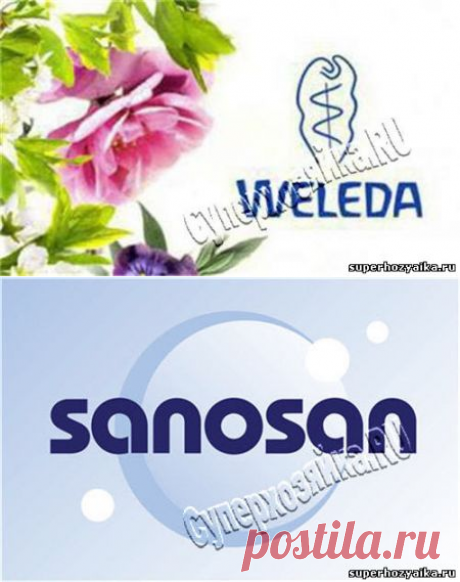 Детская косметика бренды: Weleda и Sanosan. Самые популярные фирмы детской косметики