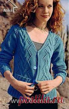 Жакеты » Вязание крючком и спицами схемы и модели