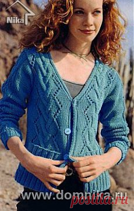 Жакеты » Вязание крючком и спицами схемы и модели