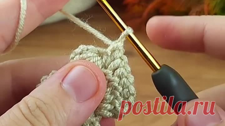 Такой простой способ связать декоративный жгут.....❤️🧶