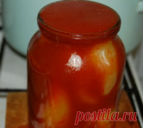 Целый перец с хвостиками в томате *Мировой закусон*