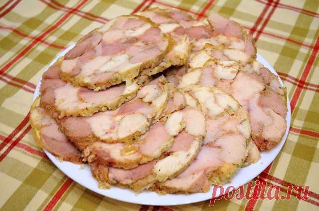 Прессованное мясо