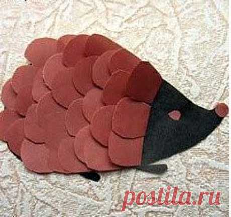 Ежик из бумаги | HandMade