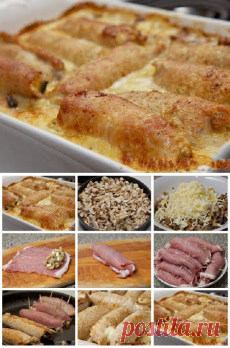 Вкусные рецепты: Рулетики мясные к праздничному столу