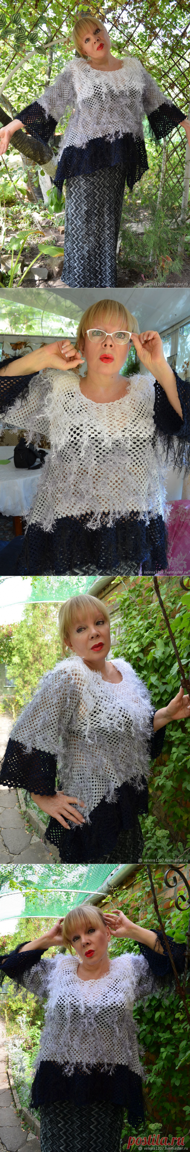 Туника вязаная 
