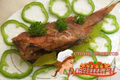 Морской окунь горячего копчения