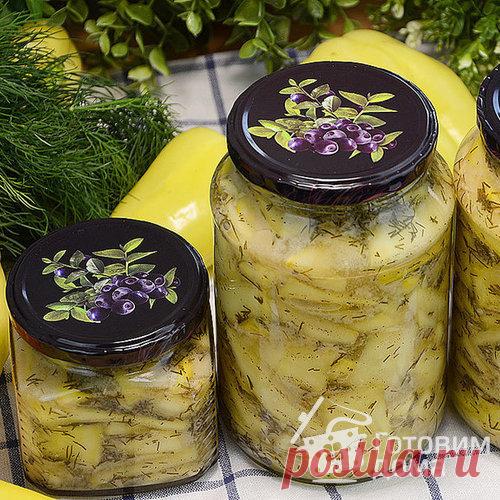 Кабачки с горчицей, чесноком и укропом на зиму - пошаговый рецепт с фото на Готовим дома