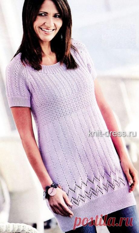 Кардиган из секционной пряжи Жилет жакет крючком Сарафан красивый спицами Туника реглан Сарафан женский крючком