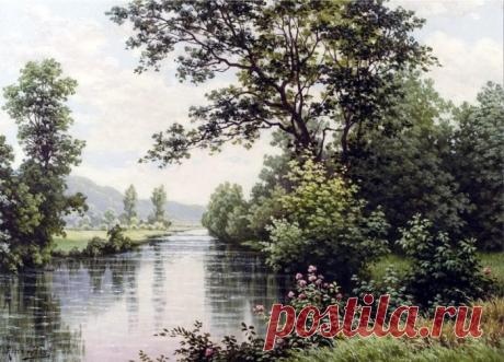 Французский художник Рене Шарль Эдмон Хис (Rene Charles Edmond His 1877 – 1955).