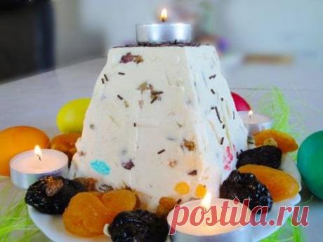 Творожная пасха без выпечки - рецепт с фото / Простые рецепты