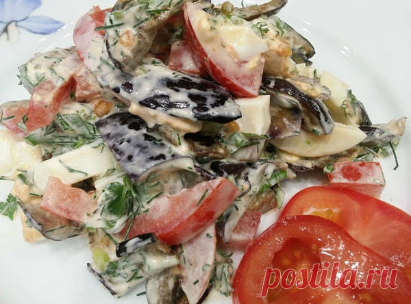 Вкусный и быстрый салат из баклажанов | Вахрушев А.В. | Яндекс Дзен
