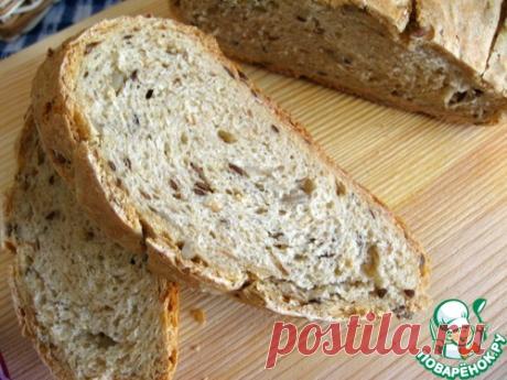 Многозерновой постный хлеб – кулинарный рецепт